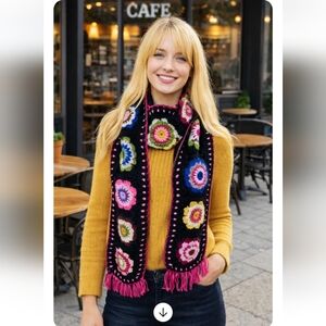 Handmade Crochet Women's Scarf
